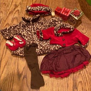 Bitty Baby Chocolate Cherry Holiday Set